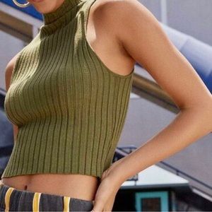 Tank top turtleneck